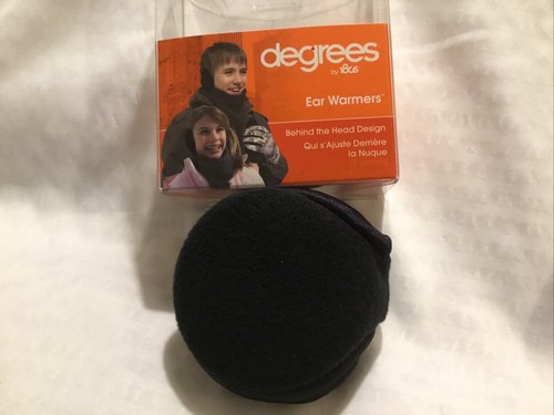 NIB * Degrees By 180s Youth / Kids Ear Warmers Fleece * Black or Camo * OSFM - Picture 2 of 6