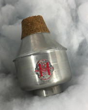 Trompeta Mute Harmon Vintage original Wah Wah mute. Aluminio
