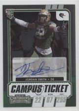 2021 Contenders Draft Picks College Campus Ticket 47/99 Jordan Smith Auto qf8
