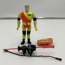 PRO-TEK BULL figure # 2 w/ TAXI door shield & Anti-Junkbot Snare Weapon - 100%!