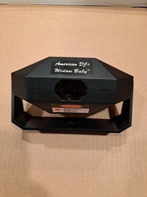 American DJ Widow Baby Laser Effect - Several Patterns - Battery Powered Or AC