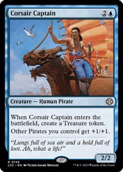 Corsair Captain 149 Commander: The Lost Caverns of Ixalan MTG Rare