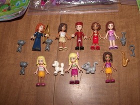 Lot Lego friends grand hotel & add-ons 41101 41035 juice bar incomplete no boxes