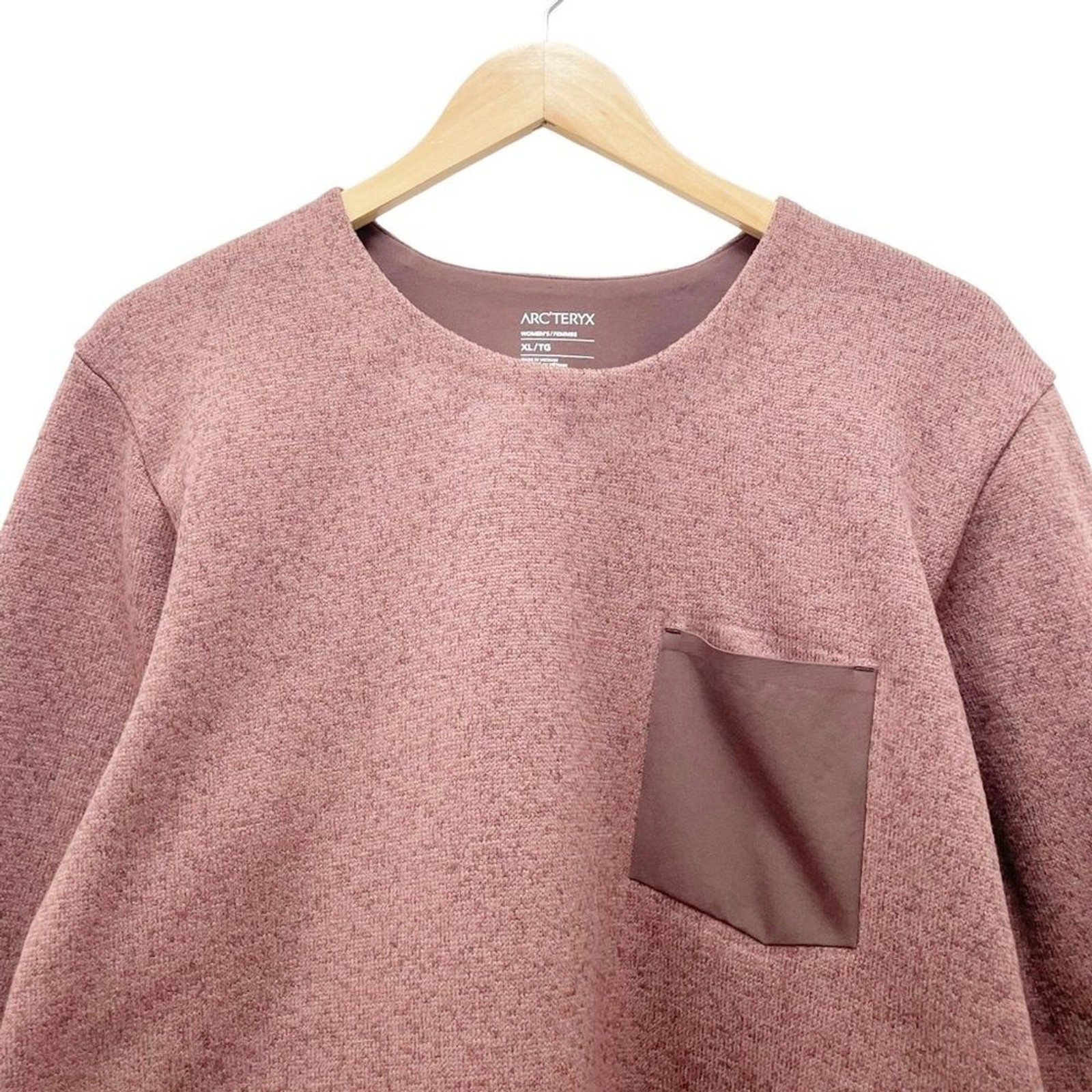 NWT Arc’teryx Covert Sweater Activewear Mauve Inertia Heather Womens Size XL NEW thumbnail 7