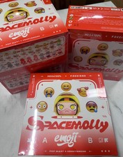 Set of 18pcs Sealed 100 Mega Space Molly x Emoji Series blind box Authentic