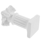 White Roman Pillar Model 6.5CM Miniature Column Resin Roman Column Candle