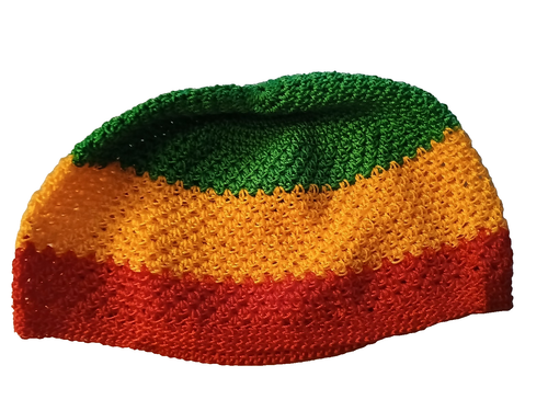 Rasta/afrikanische Kufi gestrickte Totenkopf Gebetsmütze