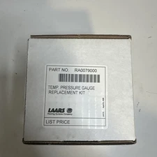 Laars RA0079000 Temperature & Pressure Gauge (70-250°F, 0-225 psi) - New -