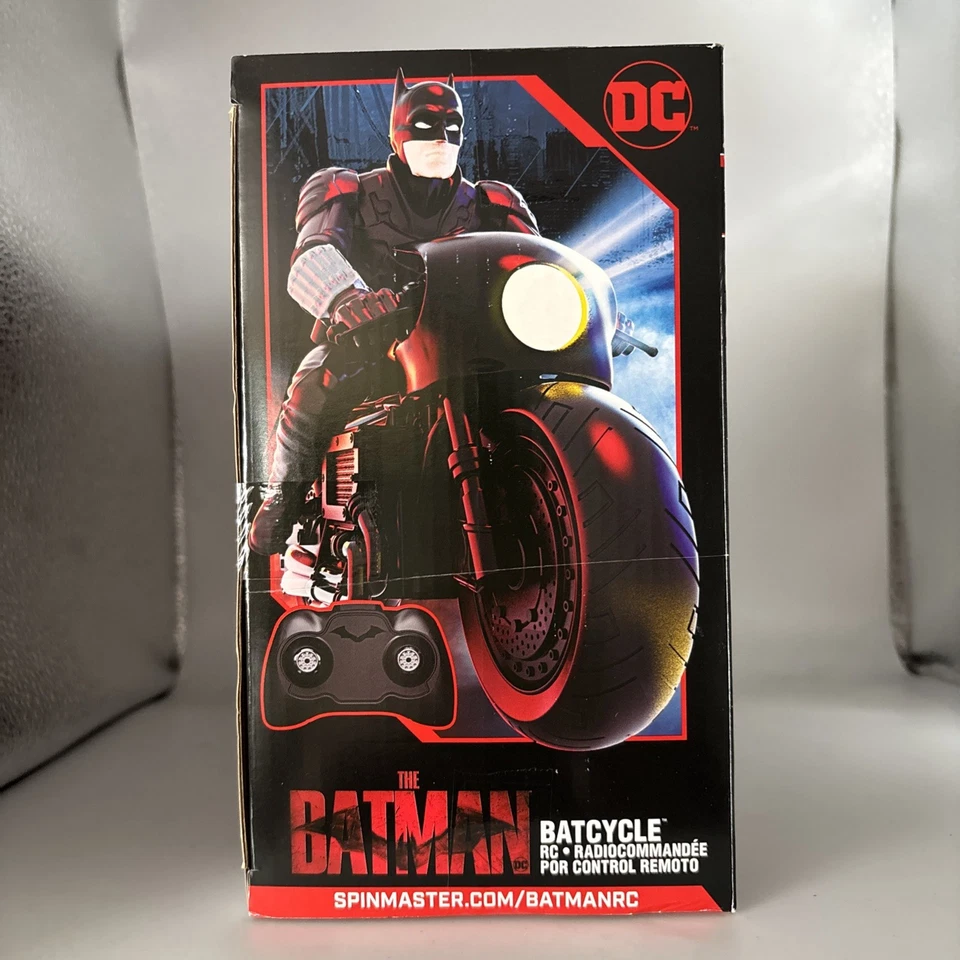 The Batman Batcycle RC With Controller NEW - Image 2 of 3