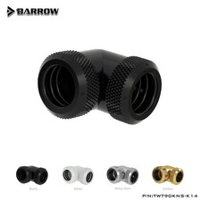 Barrow TWT90KNS-K14 G1/4'' 90 Degree Hard Tube Fittings For OD14mm Rigid Tube