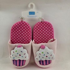 The Childrens Place Kids Cupcake Slippers . Size 3/4 Youth. New