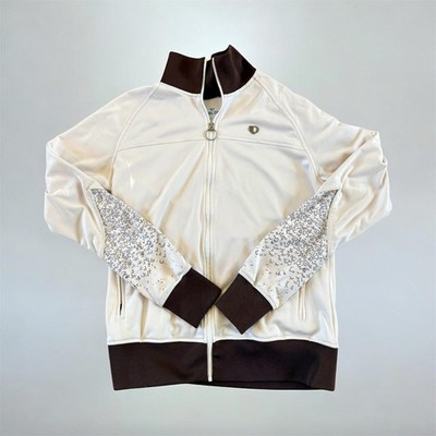 Pearl Izumi Women s Select Series Track Jacket White Size Zippered Hand Pockets 