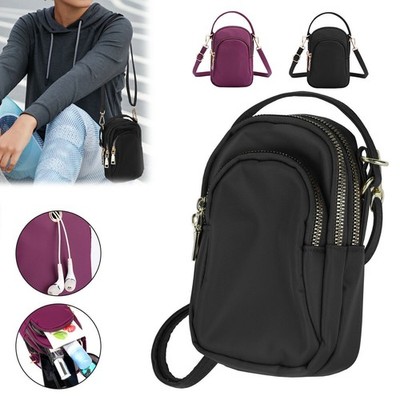 Kleine Damen Crossbody Umhängetasche Geldbörse Handytasche Handtasche Geldbörse