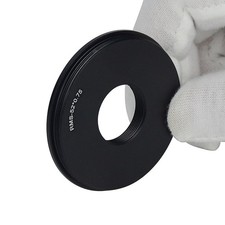 RMS-M52x0.75 All-Metal Microscope Objective Adapter Ring 2mm Flange