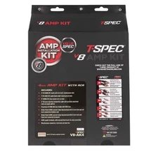 T-SPEC V8 4 AWG 100% ( OFC ) 1500W AMPLIFIER WIRING KIT w/ RCA thumbnail 2