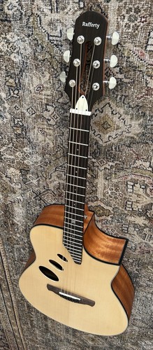 Rafferty “Tropical Islands” Acoustic Electric Guitar - Beach Blonde - Picture 16 of 16