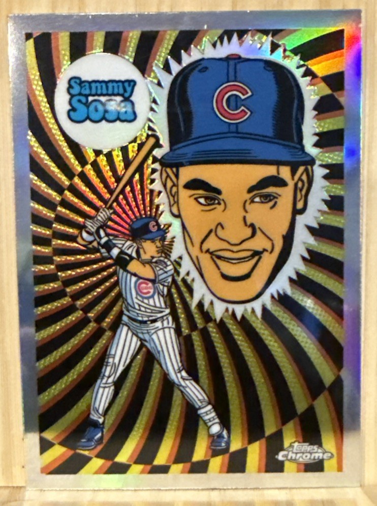 2023 Topps Chrome - Ultraviolet All-Stars Sammy Sosa #UV-12 Case Hit Cubs