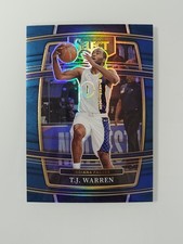 2021-22 Panini Select #6 T.J. Warren Blue Prizms