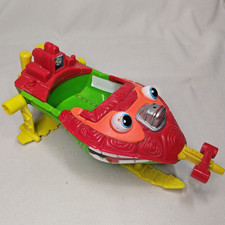 Teenage Mutant Ninja Turtles Pizza Skimmin' Jetboat Vehicle TMNT Loose VG