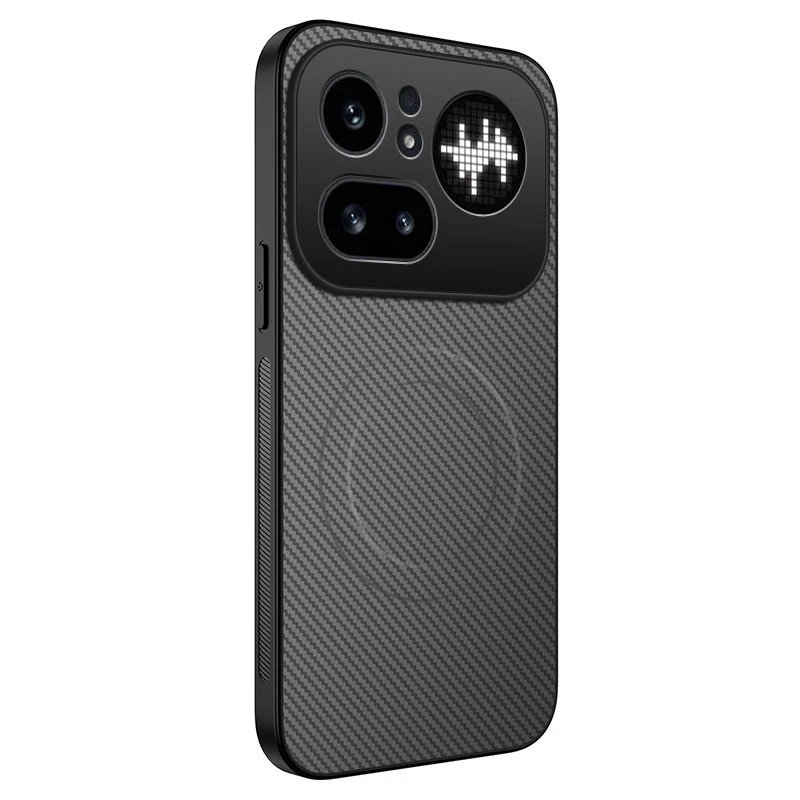 For Nothing Phone 4a 3a Pro , 4a , 3a Lite Carbon Fiber Skin Magnetic Case - Picture 14 of 24