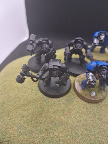 Warhammer 40k Space Marine Terminator X7 Inc Iron Lordsl fuori produzione - Foto 2 di 4