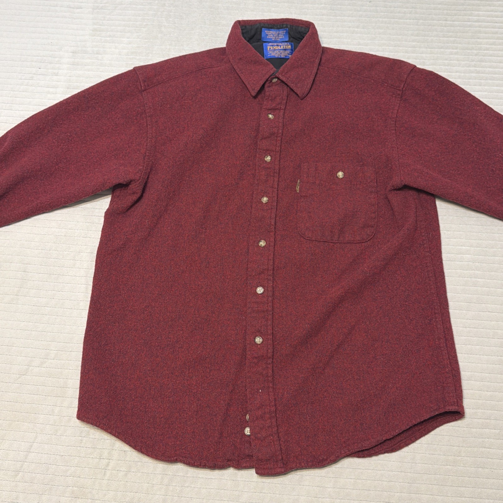 Pendleton Men Shirt, Trail Button  Long Sleeve Su… - image 2