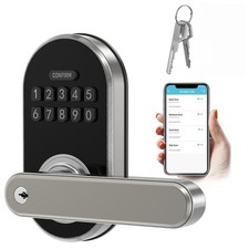 Keyless Entry Keypad Door Lock Mechanical Keypad Handle APP Stainless Steel 304