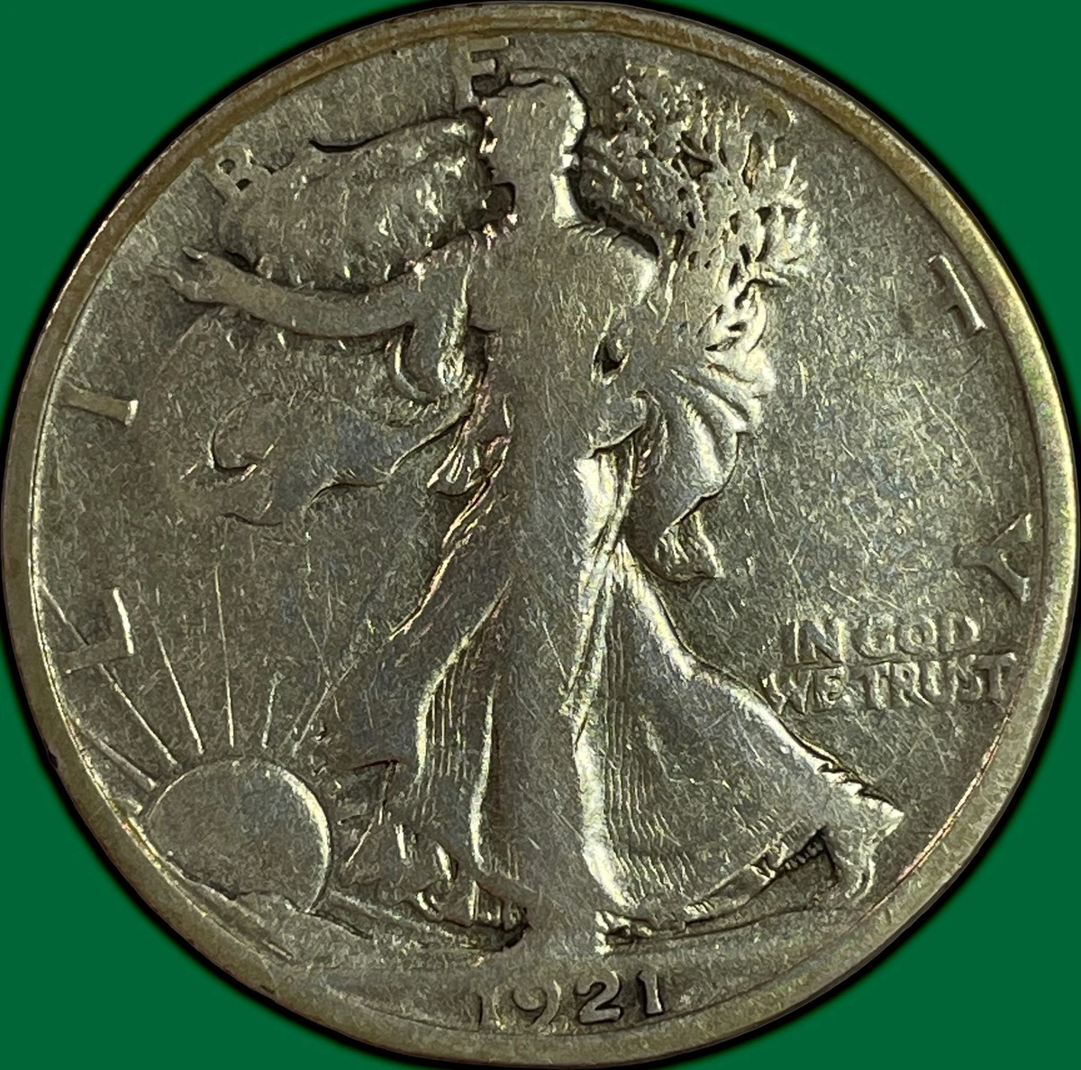 25+ Denver Liberty Walking Half Dollars 1921 for sale | Updated