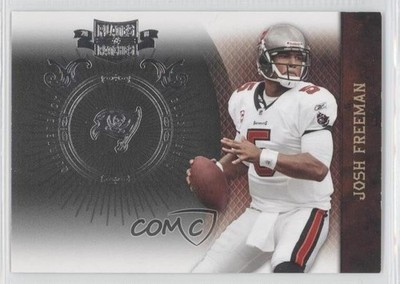 2010 Panini Plates & Patches Infinity Silver 97/100 Josh Freeman #93 0f3
