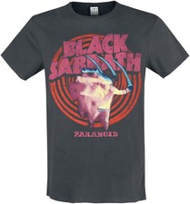 Black Sabbath T-Shirt Herren Amplified Collection - Paranoid charcoal