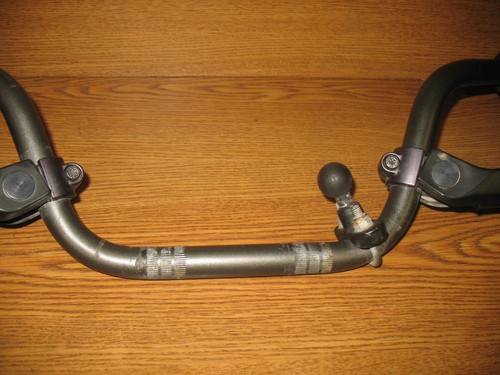 2003 APRILIA ETV 1000 ALLOY HANDLEBAR SET WITH HAND GUARDS CAPONORD AP8796735 - Picture 4 of 9