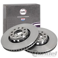 2X A.B.S. Bremsscheiben 314Mm Vorne Passend FüR Audi 100 A6 A8