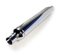 Silenziatore POLICE Style per Harley-Davidson Panhead Shovelhead cromato