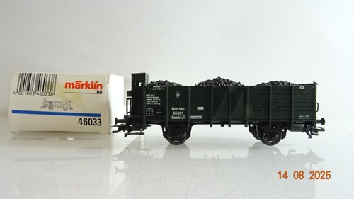 Märklin H0 46033 offener Güterwagen mit Kohle der K.Bay.Sts.B. in OVP PR9523