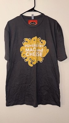 NWT Stouffer's Next level apparel powered by Mac and cheese shirt Size XL