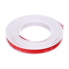 U-Shape Edge Banding, 9.8Ft x 20mm TPE Self-Adhesive Veneer Edging White