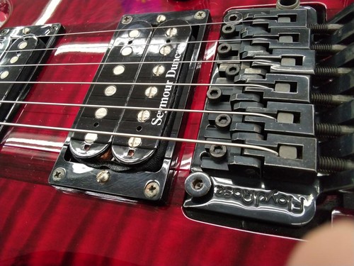 B.C.Rich Mockingbird ST Red Electric Guitar Used Product Shipping From Japan - Picture 4 of 14