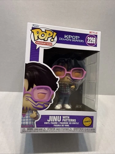 Funko Pop! Animation: Kpop Demon Hunter - Jinu with Patterns # 2259 (Chase)