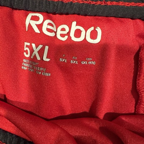 Reebok Herren Play Dry Power Wicking 5XL rot Sport Gym Shorts Basketball schwarz - Bild 7 von 9