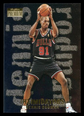 1996 SkyBox Premium Intimidators #19 Dennis Rodman