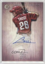 2014 Bowman Inception Prospect Purple 3/5 Carlos Tocci #PA-CT Auto 0s3