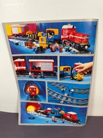 LEGO Train Railroad 4563 Instruction Manual Vintage 1991 Booklet