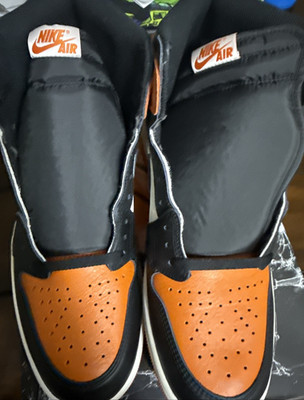 Nike Air Jordan 1 Retro High OG Shattered Backboard 2025 Black/Orange DZ5485-008