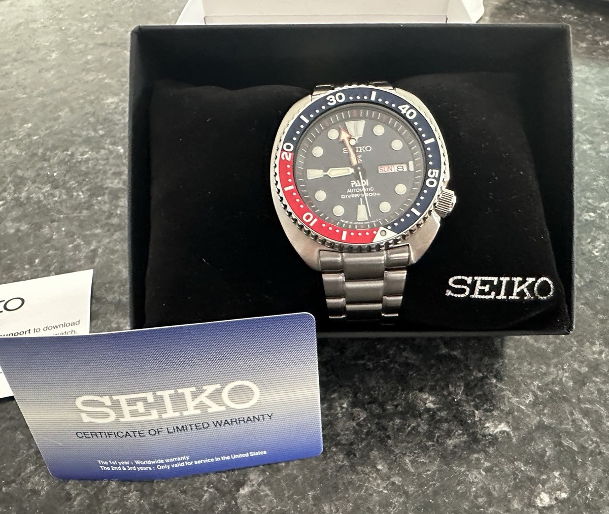 Seiko Prospex PADI Special Edition Men's Diver's Automatic Watch