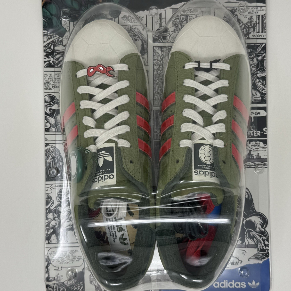 adidas TMNT Shelltoe Size 13 IF9280 Teenage Mutant Ninja Turtles