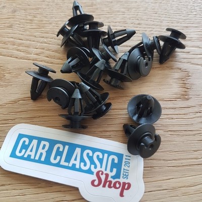 10x Original Clip Clipse Verkleidung VW Golf 1 Cabrio Polo Scirocco T3 823867299