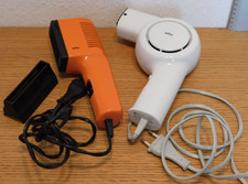 vintage LOT SECHE CHEVEUX feune BRAUN 4406 orange HLD6 made in GERMANY coiffeur