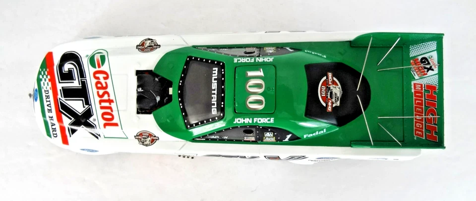 Action John Force Castrol GTX Drive Hard 2002 Mustang Funny Car 100 побед NHRA - Изображение 2 из 4