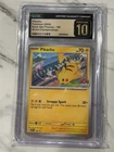 2024 Pokemon SVP SV Black Star Pikachu #190 World Championships CGC 10 Pristine