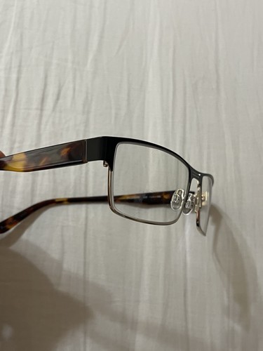 Randy Jackson Tortoise RJ 1055 235 Black/Gold Eyeglasses Frame 57-16-145 - Picture 5 of 8